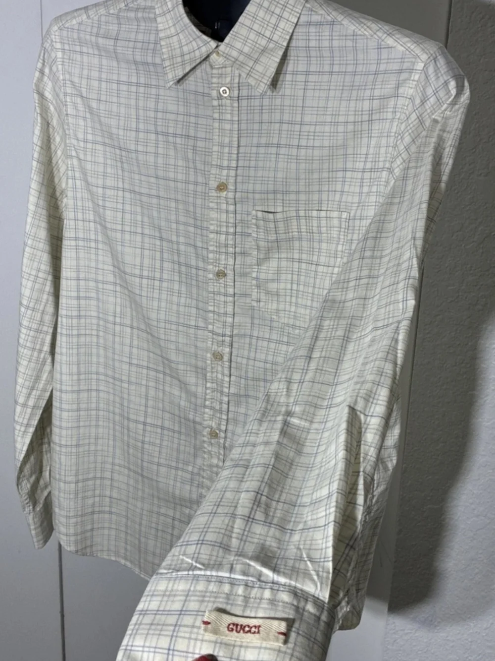 Gucci white blue